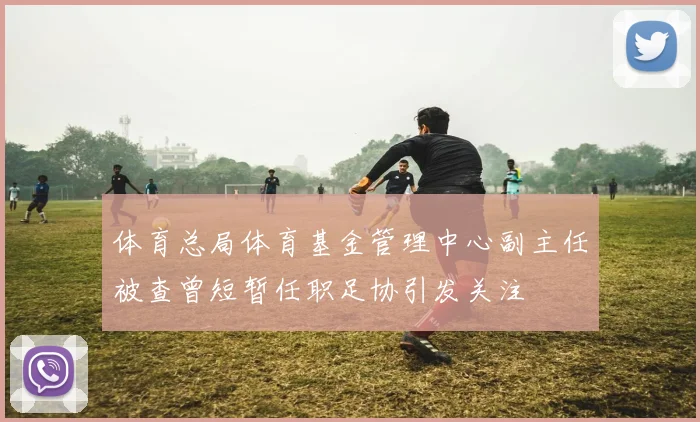 体育总局体育基金管理中心副主任被查曾短暂任职足协引发关注